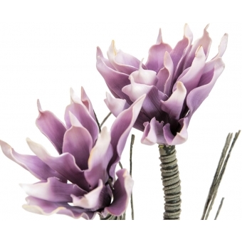 EUROPALMS Magnolia Branch (EVA), artificial, violet #2