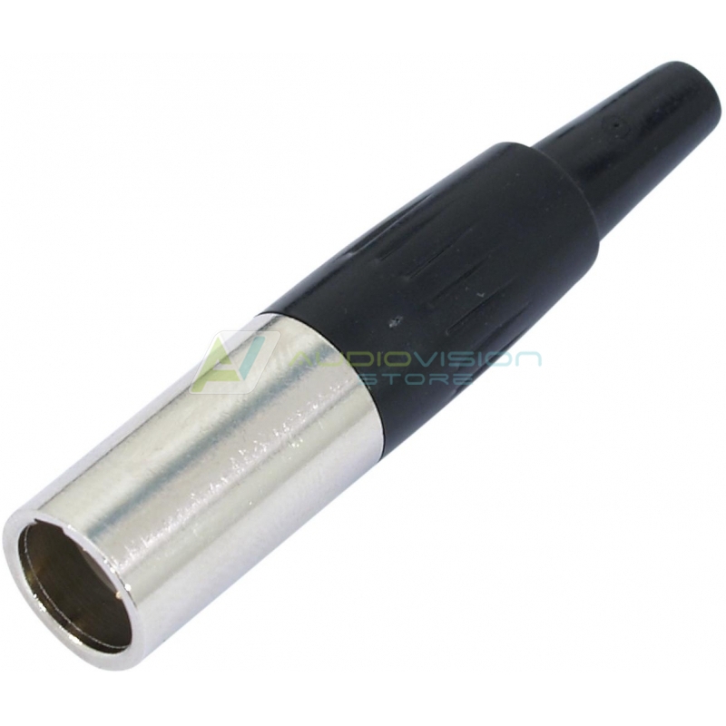 OMNITRONIC Mini XLR plug 3pin | AudioVision.ro