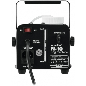 EUROLITE N-10 Fog Machine black #3