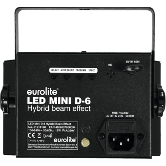 EUROLITE LED Mini D-6 Hybrid Beam Effect #4