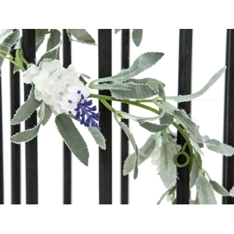 EUROPALMS Flowering Garland, artificial, white, 180cm #2