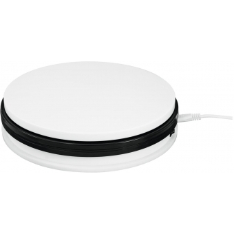 EUROPALMS Rotary Plate 45cm up to 40kg white
