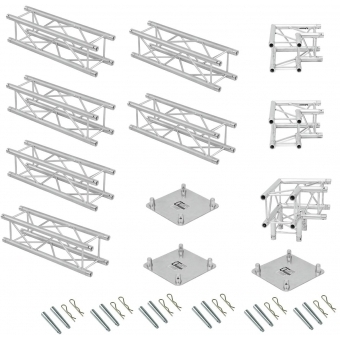 ALUTRUSS Truss set QUADLOCK 6082 L-Figure 7x4x3.5m (WxDxH) #4