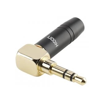 Conector HICON jack 3.5MM 90° stereo  HI-J35SA