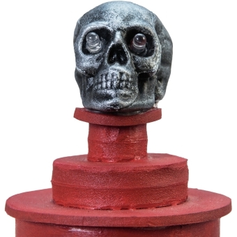 EUROPALMS Halloween Fire Hydrant, 28x13x13cm #6
