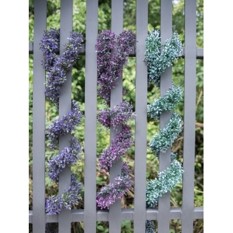 EUROPALMS Lavender Garland, artifical, blue, 180cm #4