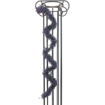 EUROPALMS Lavender Garland, artificial, pink, 180cm