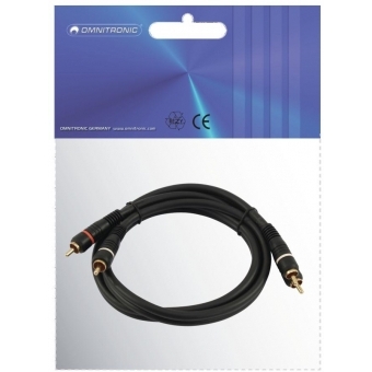 OMNITRONIC RCA Cable 2x2 1.5m #3