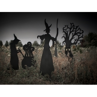 EUROPALMS Silhouette Metal Ghost Tree, 150cm #2