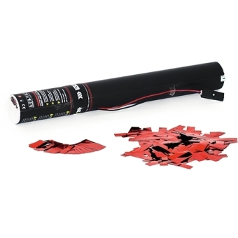 TCM FX Electric Confetti Cannon 50cm, red metallic