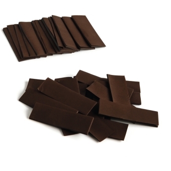 TCM FX Slowfall Confetti rectangular 55x18mm, brown, 1kg #2