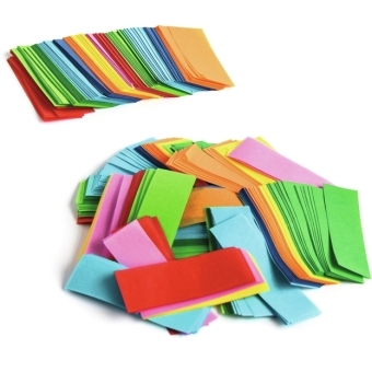TCM FX Slowfall Confetti rectangular 55x18mm, multicolor, 1kg #2