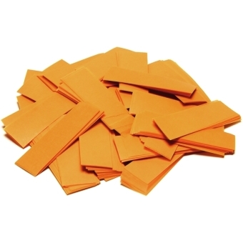 TCM FX Slowfall Confetti rectangular 55x18mm, orange, 1kg