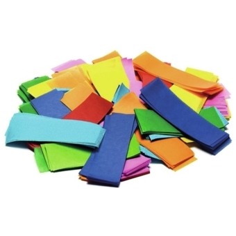 TCM FX Slowfall Confetti rectangular 55x18mm, orange, 1kg #4