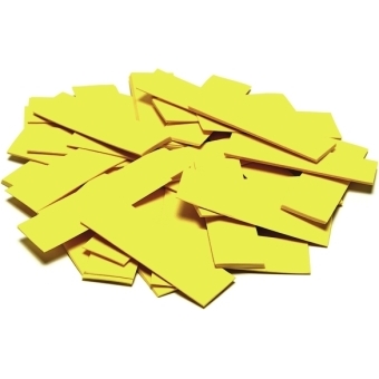 TCM FX Slowfall Confetti rectangular 55x18mm, yellow, 1kg
