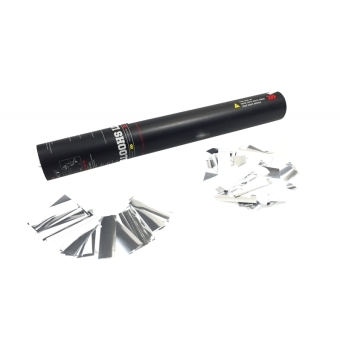 TCM FX Handheld Confetti Cannon 28cm, white/silver