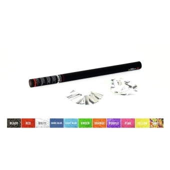 TCM FX Handheld Confetti Cannon 80cm, white/silver
