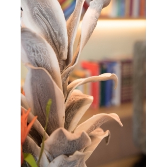 EUROPALMS Owl Feather Branch (EVA), artificial, 110cm #6