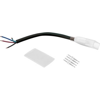 EUROLITE LED Neon Flex 230V Slim RGB Connection Cord with open wires