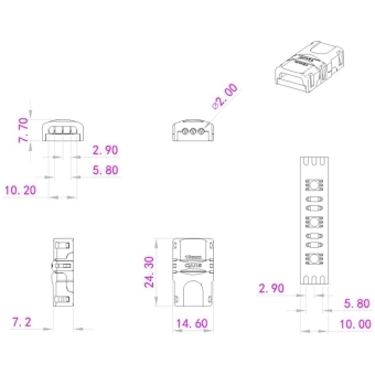 EUROLITE LED Strip Flexible Connector 3-pin 10mm #4
