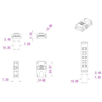 EUROLITE LED Strip Power Contact 4-pin 10mm #4