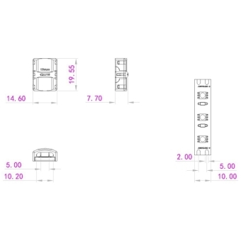 EUROLITE LED Strip Connector 2-pin 10mm #3