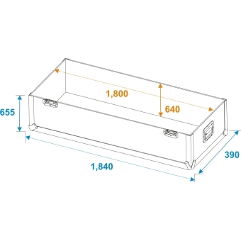 ROADINGER Flightcase 2x LCD ZL70 #9
