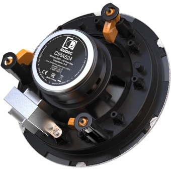 AUDAC CIRA524/W – Boxa coaxiala 5 1/4" cu 2 căi pentru plafon, fixare QuickFit™ si grilă TwistFix™ - albă, 8Ω și 24 Watt @ 100V #3