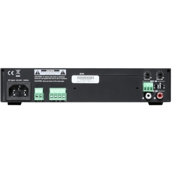 AUDAC COM108 - Amplificator adresare publica 80W @70/100V #3