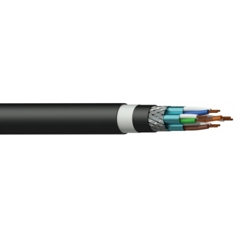 PROCAB BCT65S/1 - Cablu de rețea CAT6A - S/FTP flexibil 0,22 mm² 24 AWG HighFlex™/ rolă de lemn 100m