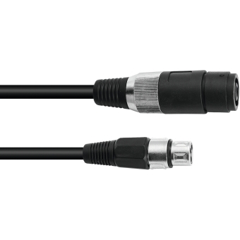 OMNITRONIC Adapter Cable Speaker(F)/XLR(F) 1m bk