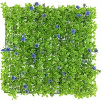 EUROPALMS Grass mat, artificial, green-purple, 25x25cm #2