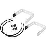 OMNITRONIC BOB-4 Extension Bracket white 2x
