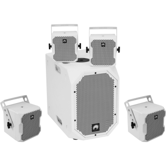 OMNITRONIC Set BOB-10A wh + 4x BOB-4 wh