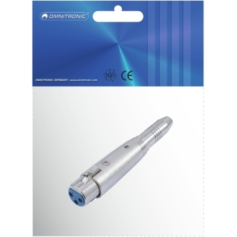 OMNITRONIC Adapter XLR(F)/Jack(F) stereo #2