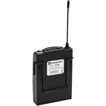 RELACART ET-60 Bodypack with Lavalier Microphone for WAM-402 #3