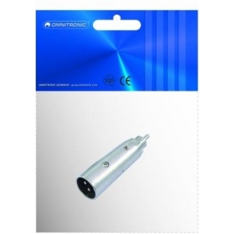 OMNITRONIC Adapter RCA(M)/XLR(M) #2