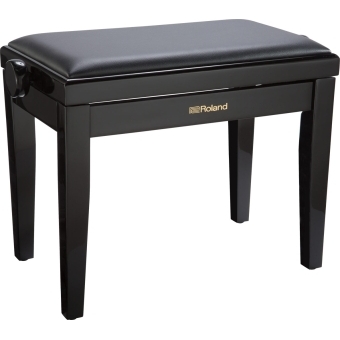 Roland RPB-200BK - Banchetă de pian elegantă cu reglare pe înălțime si șezut căptușit/ Negru #2