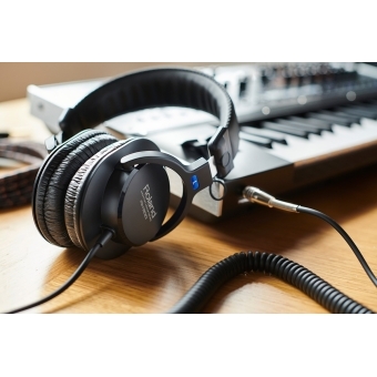 Roland RH-200 - Casti dinamice stereo pentru monitorizare, ear-cup rotabil/ Negre #2