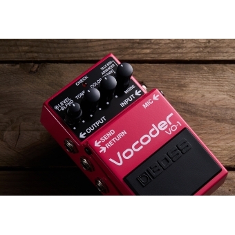 BOSS VO-1 Vocoder - Pedala vocoder si talk box compact cu intrare de microfon/ 4 moduri pentru chitara sau bass #6