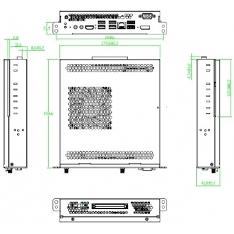 OPS Core I5 4 GB RAM Slot-In PC pentru Display-uri profesionale #2
