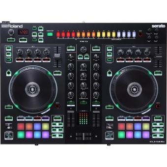 Roland DJ-505 - Consola DJ cu 2 canale și Deck Select pentru până la 4 deck-uri