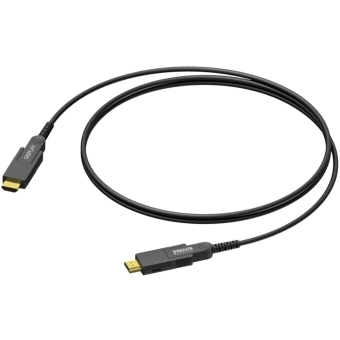 PROCAB CLV220A/100 - Cablu HDMI 2.0 optic activ HDMI A tata - HDMI A tata/ 100 metri
