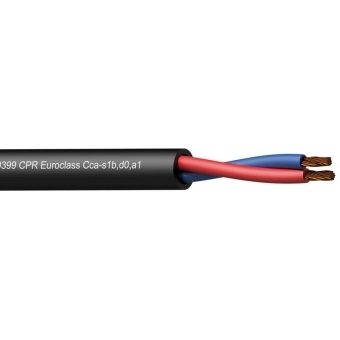 PROCAB CLS225-CCA/3 - Cablu difuzor 2 x 2,5mm² 13 AWG EN50399 CPR Euroclass Cca-s1b,d0,a1/ rolă lemn 300m
