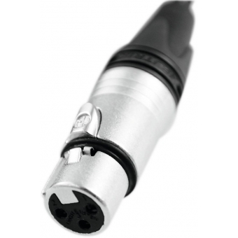 PSSO DMX Cable XLR 3-pin 5m bk Neutrik #3