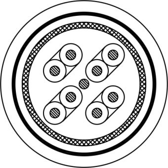 PROCAB PRD620/10 - Cablu de rețea CAT6A - S/FTP - etherCON - DuraFlex™/ 10 metri #3
