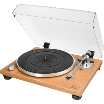 Audio Technica AT-LPW30TK Pick-up manual belt drive/ Baza furnir tec #2
