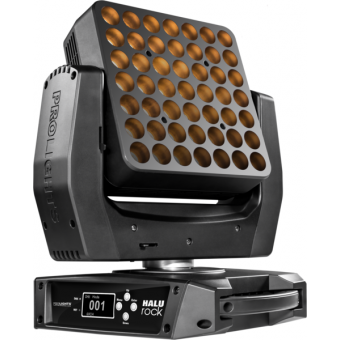 Prolights Halu Rock - LED washer, 49x3W WW CREE LED, 6° beam, pixel2pixel control, 202W, 14 kg