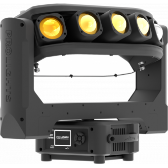 Prolights AIR5FAN - Beam moving batten, 5x40W RGBW/FC LED, pivot control, infinity pan/tilt, 16 kg