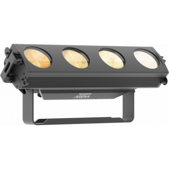 Prolights ArenaCob 4Halo - Blinder cu LED multifuncțional tungsten + chihlimbar, 24°, 3.000K WW, IP65